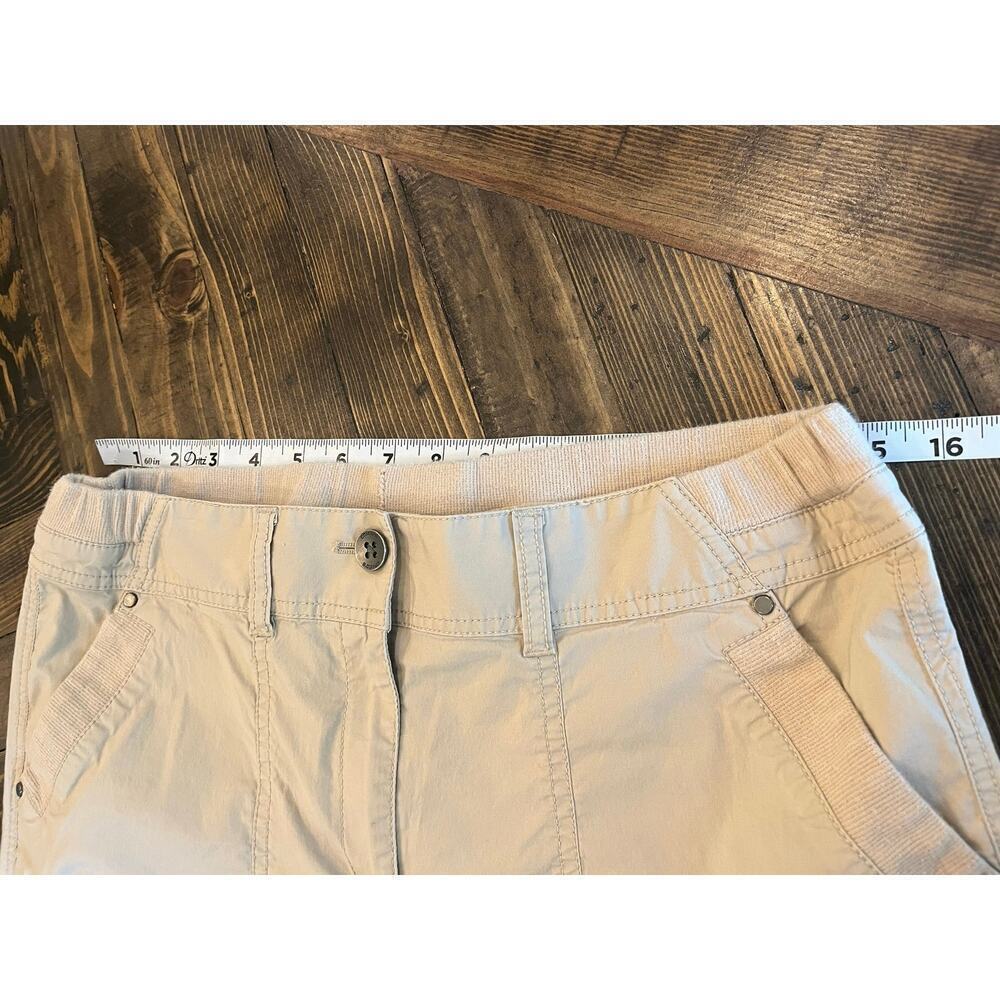 Chicos Pants Women 1.5 Small Neutral Hiking Outdoor Travel Casual Beach Summer - Picture 6 of 8